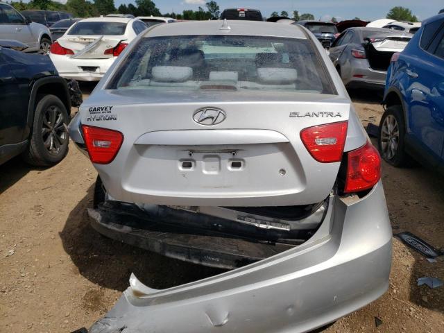 KMHDU46D29U674160 - 2009 HYUNDAI ELANTRA GLS SILVER photo 6