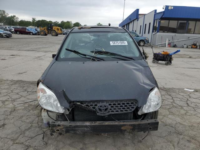 2T1KR32E83C074611 - 2003 TOYOTA COROLLA MA XR BLACK photo 5