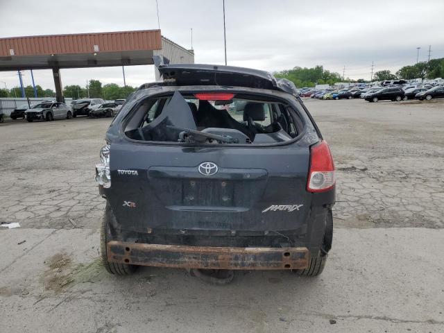 2T1KR32E83C074611 - 2003 TOYOTA COROLLA MA XR BLACK photo 6