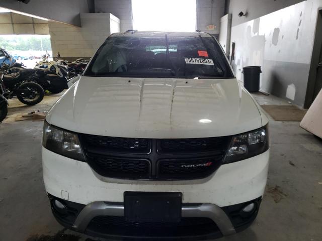 3C4PDDGG8HT578164 - 2017 DODGE JOURNEY CROSSROAD WHITE photo 5