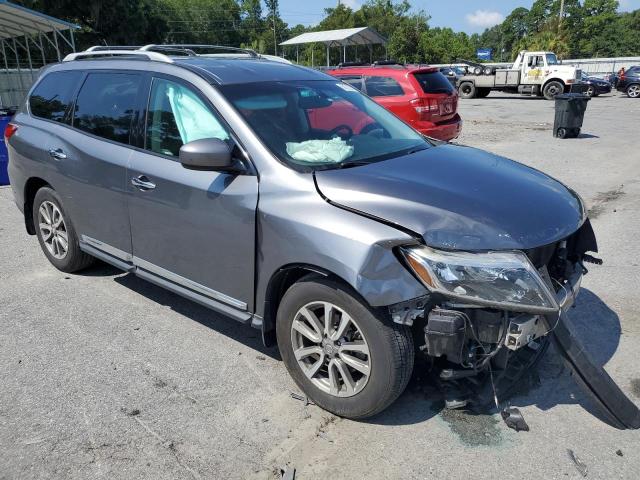 5N1AR2MM5FC638038 - 2015 NISSAN PATHFINDER S SILVER photo 4