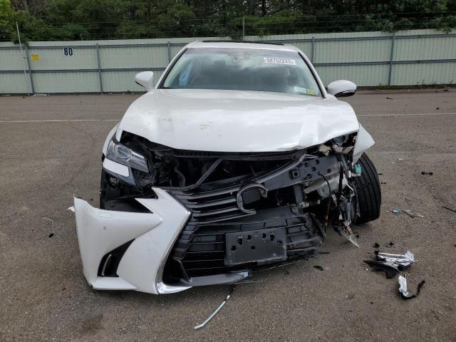 JTHCZ1BL1JA008263 - 2018 LEXUS GS 350 BASE WHITE photo 5