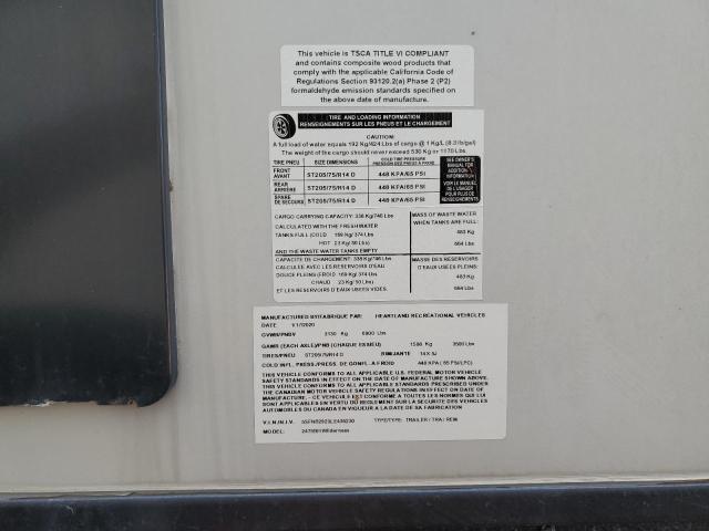 5SFNB2923LE435230 - 2020 HEARTLAND GATEWAY 双色 照片 10