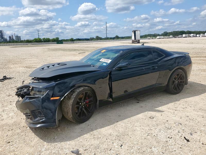 2G1FS1EW5E9203026 - 2014 CHEVROLET CAMARO SS BLACK photo 1