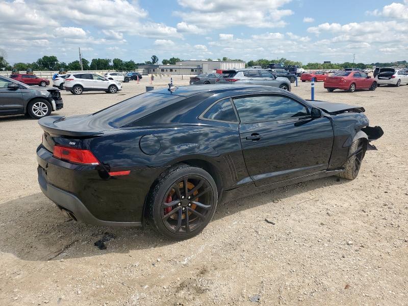 2G1FS1EW5E9203026 - 2014 CHEVROLET CAMARO SS BLACK photo 3