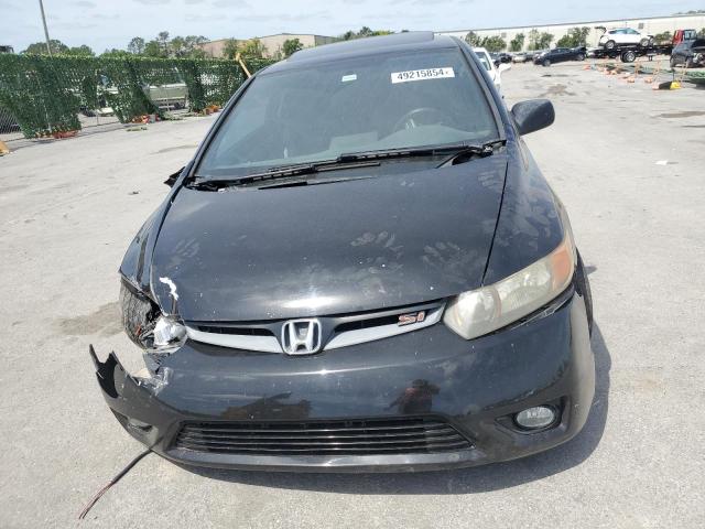 2HGFG21586H706487 - 2006 HONDA CIVIC SI BLACK photo 5