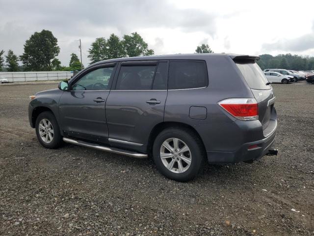 5TDZK3EH8BS025441 - 2011 TOYOTA HIGHLANDER BASE GRAY photo 2