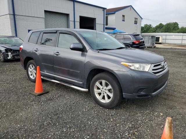 5TDZK3EH8BS025441 - 2011 TOYOTA HIGHLANDER BASE GRAY photo 4