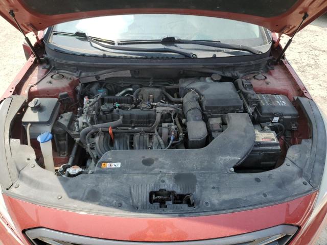 5NPE34AF9HH468900 - 2017 HYUNDAI SONATA SPORT RED photo 11