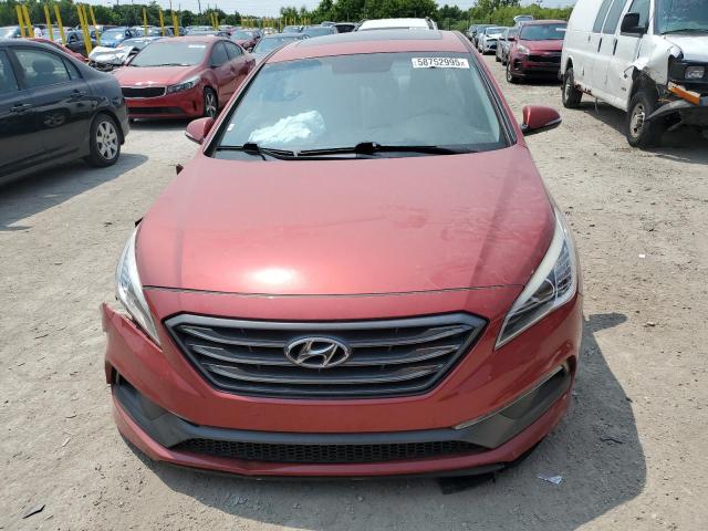 5NPE34AF9HH468900 - 2017 HYUNDAI SONATA SPORT RED photo 5