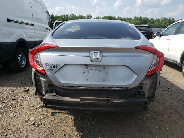 19XFC2F67KE202790 - 2019 HONDA CIVIC LX SILVER photo 6