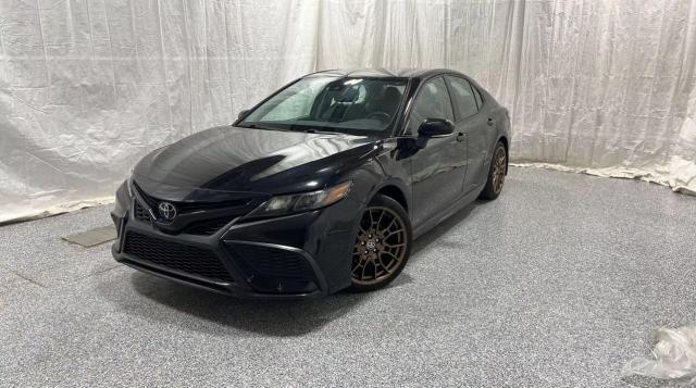 4T1G11BK3PU075080 - 2023 TOYOTA CAMRY SE NIGHT SHADE BLACK photo 2