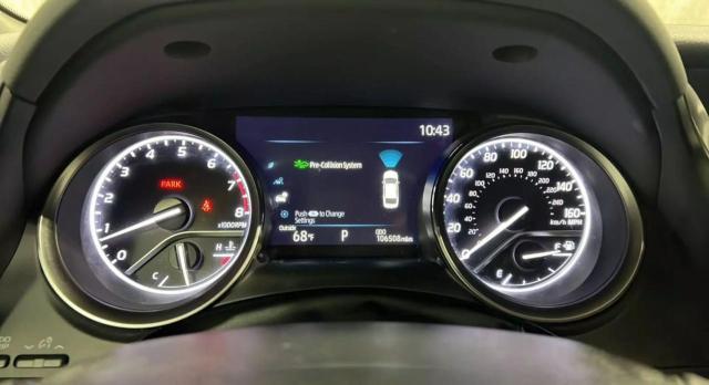 4T1G11BK3PU075080 - 2023 TOYOTA CAMRY SE NIGHT SHADE BLACK photo 8