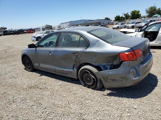 3VW2K7AJ5EM238141 - 2014 VOLKSWAGEN JETTA BASE 灰色 照片 2