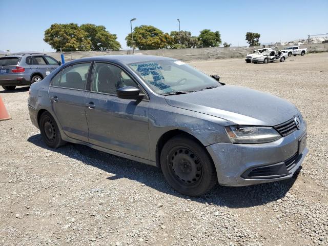 3VW2K7AJ5EM238141 - 2014 VOLKSWAGEN JETTA BASE 灰色 照片 4