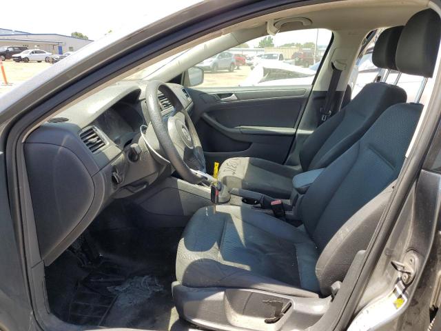 3VW2K7AJ5EM238141 - 2014 VOLKSWAGEN JETTA BASE 灰色 照片 7