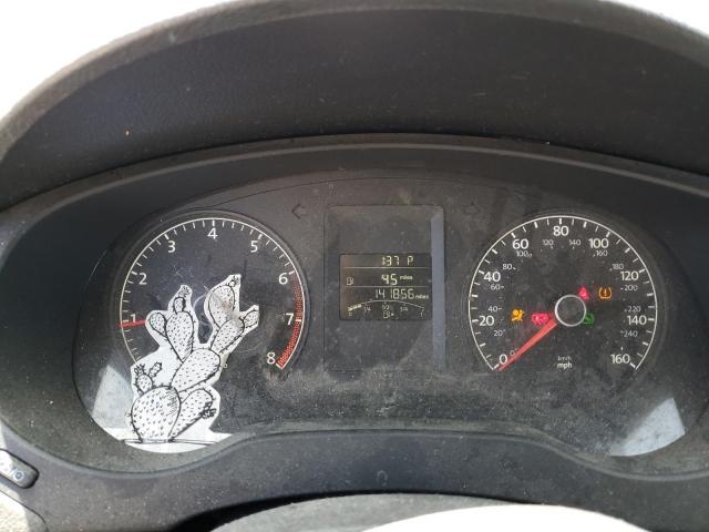 3VW2K7AJ5EM238141 - 2014 VOLKSWAGEN JETTA BASE 灰色 照片 9