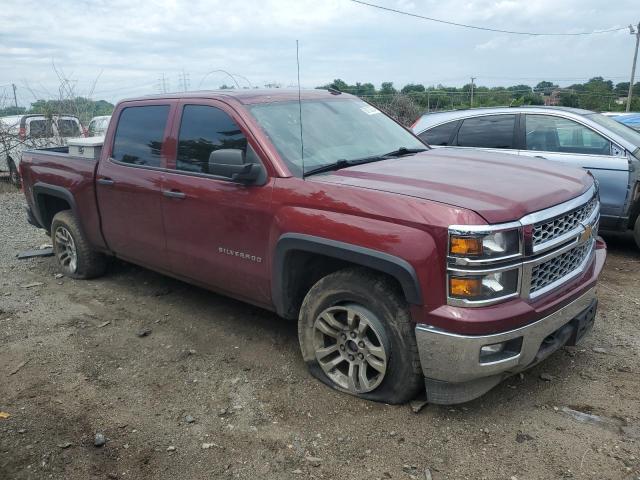 3GCUKREC2EG205678 - 2014 CHEVROLET SILVERADO K1500 LT BURGUNDY photo 4