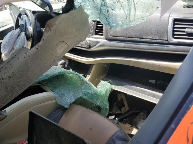 5TDJKRFH1ES014770 - 2014 TOYOTA HIGHLANDER XLE TAN photo 8