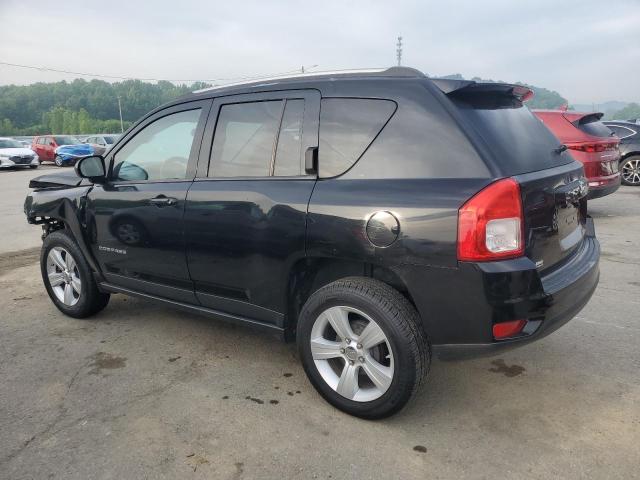 1C4NJCEB2CD626323 - 2012 JEEP COMPASS LATITUDE BLACK photo 2
