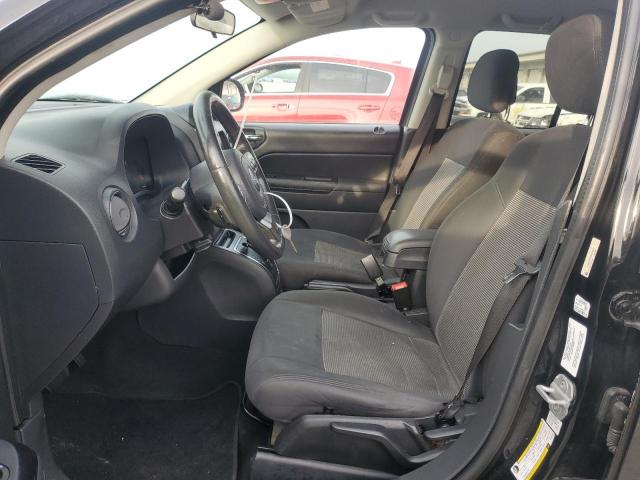 1C4NJCEB2CD626323 - 2012 JEEP COMPASS LATITUDE BLACK photo 7