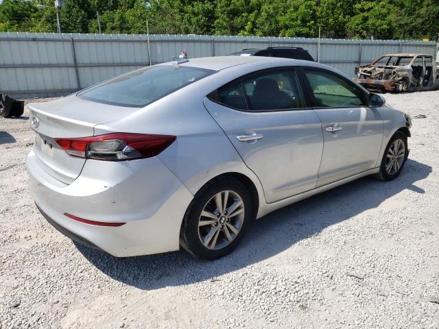 KMHD84LF7JU663976 - 2018 HYUNDAI ELANTRA SEL SILVER photo 3