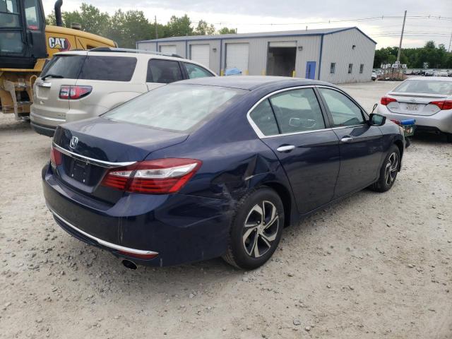 1HGCR2F31HA124379 - 2017 HONDA ACCORD LX BLUE photo 3