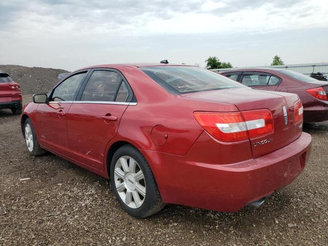 3LNHM26T98R667788 - 2008 LINCOLN MKZ RED photo 2