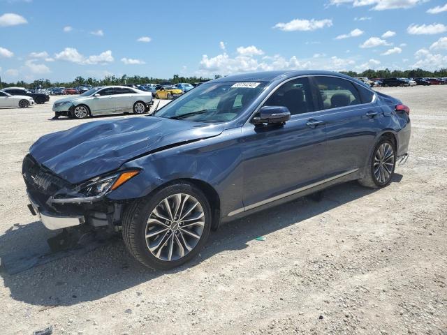 KMHGN4JE6GU108171 - 2016 HYUNDAI GENESIS 3.8L BLUE photo 1