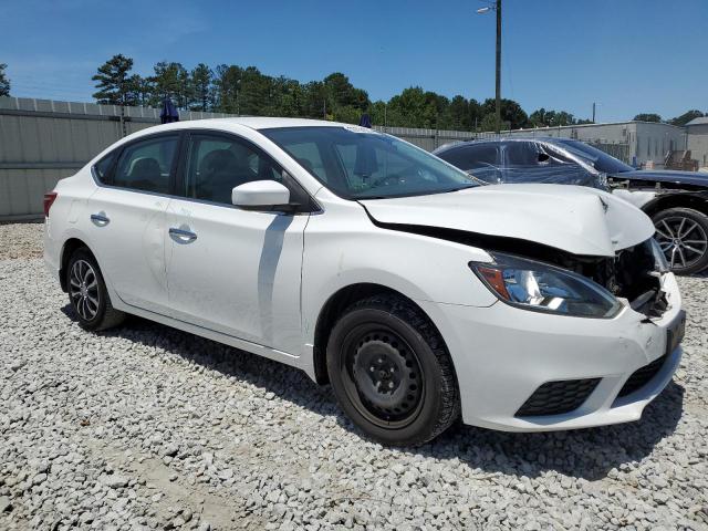 3N1AB7AP3GY329054 - 2016 NISSAN SENTRA S WHITE photo 4