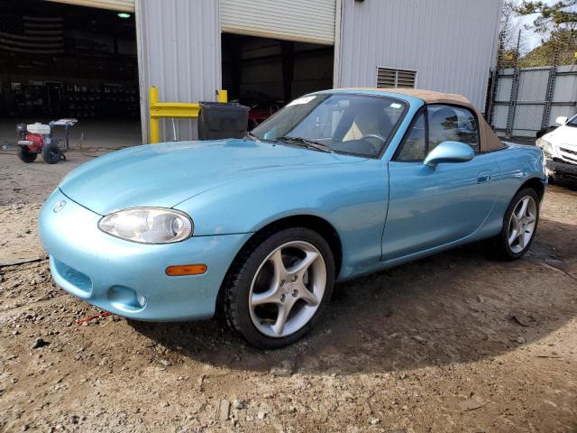 JM1NB353920221667 - 2002 MAZDA MX-5 MIATA BASE TURQUOISE photo 1