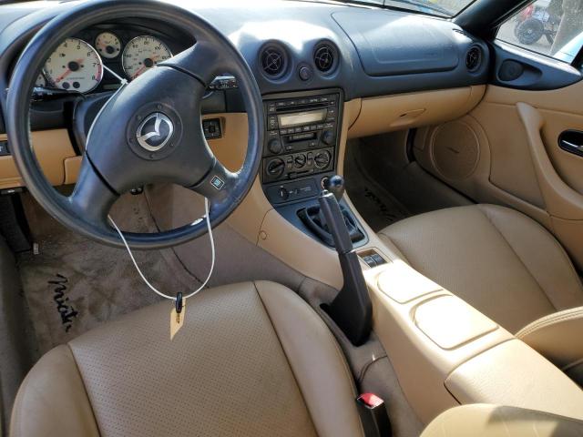 JM1NB353920221667 - 2002 MAZDA MX-5 MIATA BASE TURQUOISE photo 8