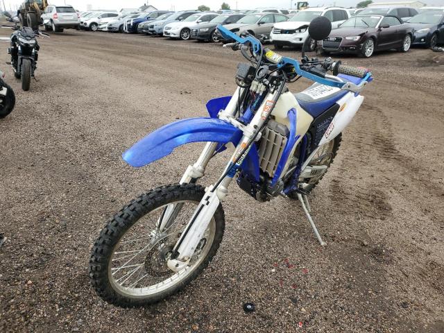 JYACG16373A001348 - 2003 YAMAHA WR250 F BLUE photo 2