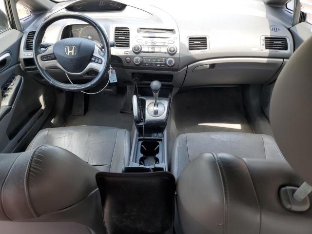 2HGFA16908H334685 - 2008 HONDA CIVIC EXL BLACK photo 8