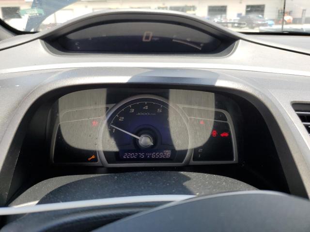 2HGFA16908H334685 - 2008 HONDA CIVIC EXL BLACK photo 9