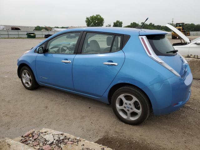 1N4AZ0CP7DC408959 - 2013 NISSAN LEAF S BLUE photo 2