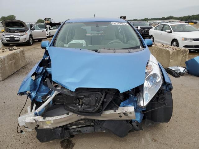 1N4AZ0CP7DC408959 - 2013 NISSAN LEAF S BLUE photo 5