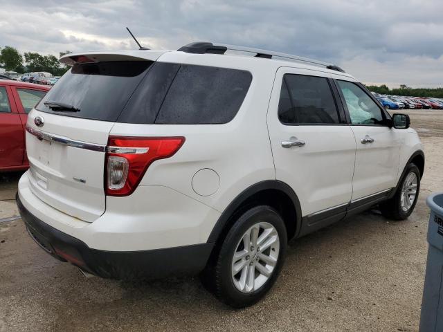 1FM5K8D8XDGB20315 - 2013 FORD EXPLORER XLT WHITE photo 3
