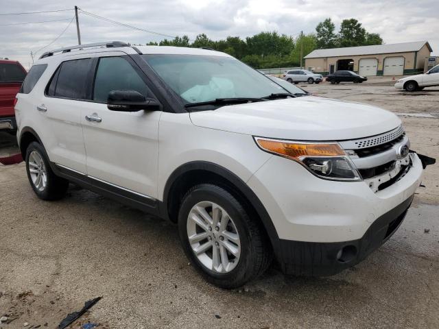 1FM5K8D8XDGB20315 - 2013 FORD EXPLORER XLT WHITE photo 4