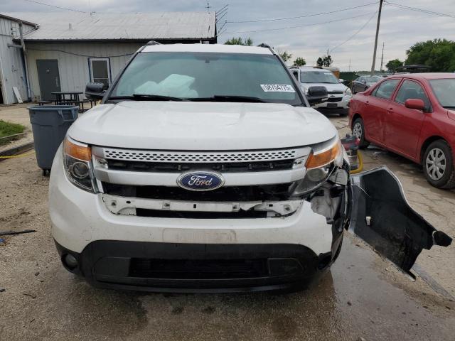1FM5K8D8XDGB20315 - 2013 FORD EXPLORER XLT WHITE photo 5