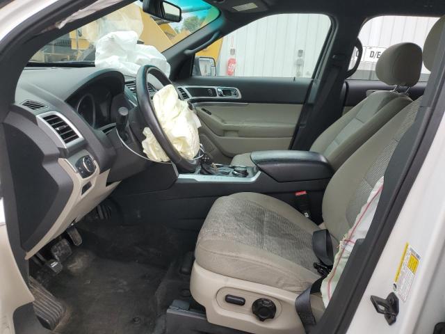 1FM5K8D8XDGB20315 - 2013 FORD EXPLORER XLT WHITE photo 7