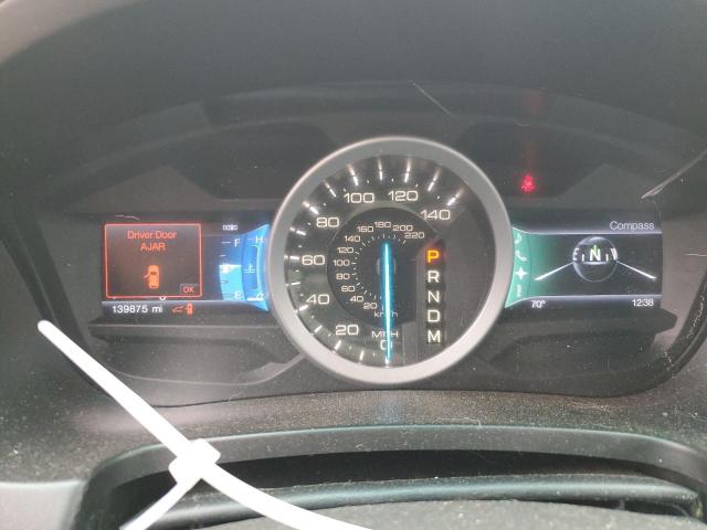 1FM5K8D8XDGB20315 - 2013 FORD EXPLORER XLT WHITE photo 9