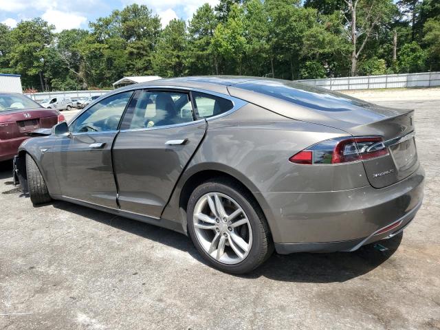 5YJSA1E24FF115944 - 2015 TESLA MODEL S Բեժ լուսանկար 2