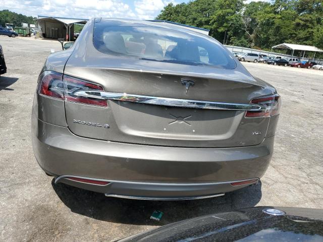 5YJSA1E24FF115944 - 2015 TESLA MODEL S Բեժ լուսանկար 6
