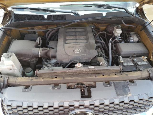 5TFUY5F13LX912401 - 2020 TOYOTA TUNDRA DOUBLE CAB SR/SR5 CREAM photo 11