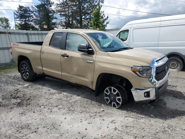 5TFUY5F13LX912401 - 2020 TOYOTA TUNDRA DOUBLE CAB SR/SR5 CREAM photo 4