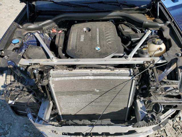 5UXTS3C56K0Z05411 - 2019 BMW X3 XDRIVEM40I BLUE photo 12