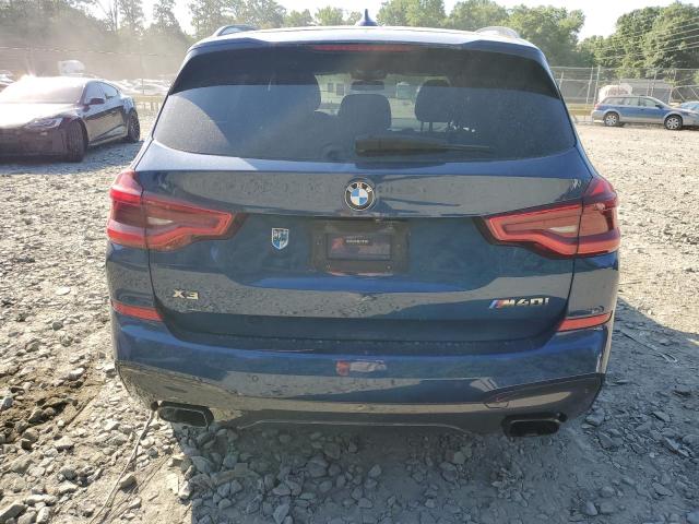5UXTS3C56K0Z05411 - 2019 BMW X3 XDRIVEM40I BLUE photo 6