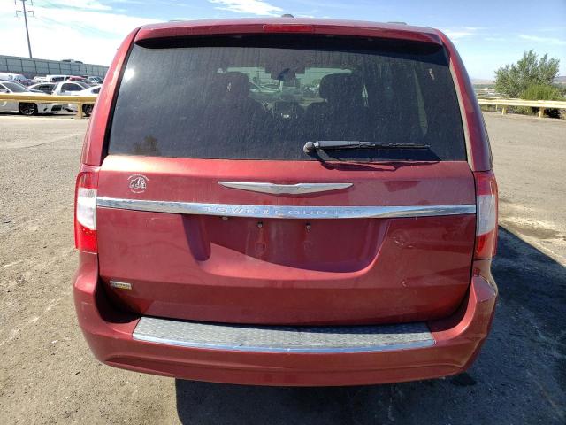 2C4RC1BG0GR281604 - 2016 CHRYSLER TOWN & COU TOURING RED photo 6