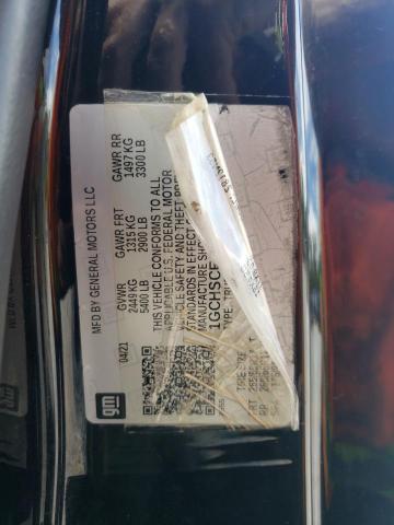 1GCHSCEA2M1268418 - 2021 CHEVROLET COLORADO LT BLACK photo 12